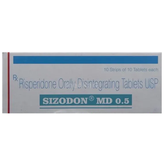sizodon md 0.5mg tablet 10's
